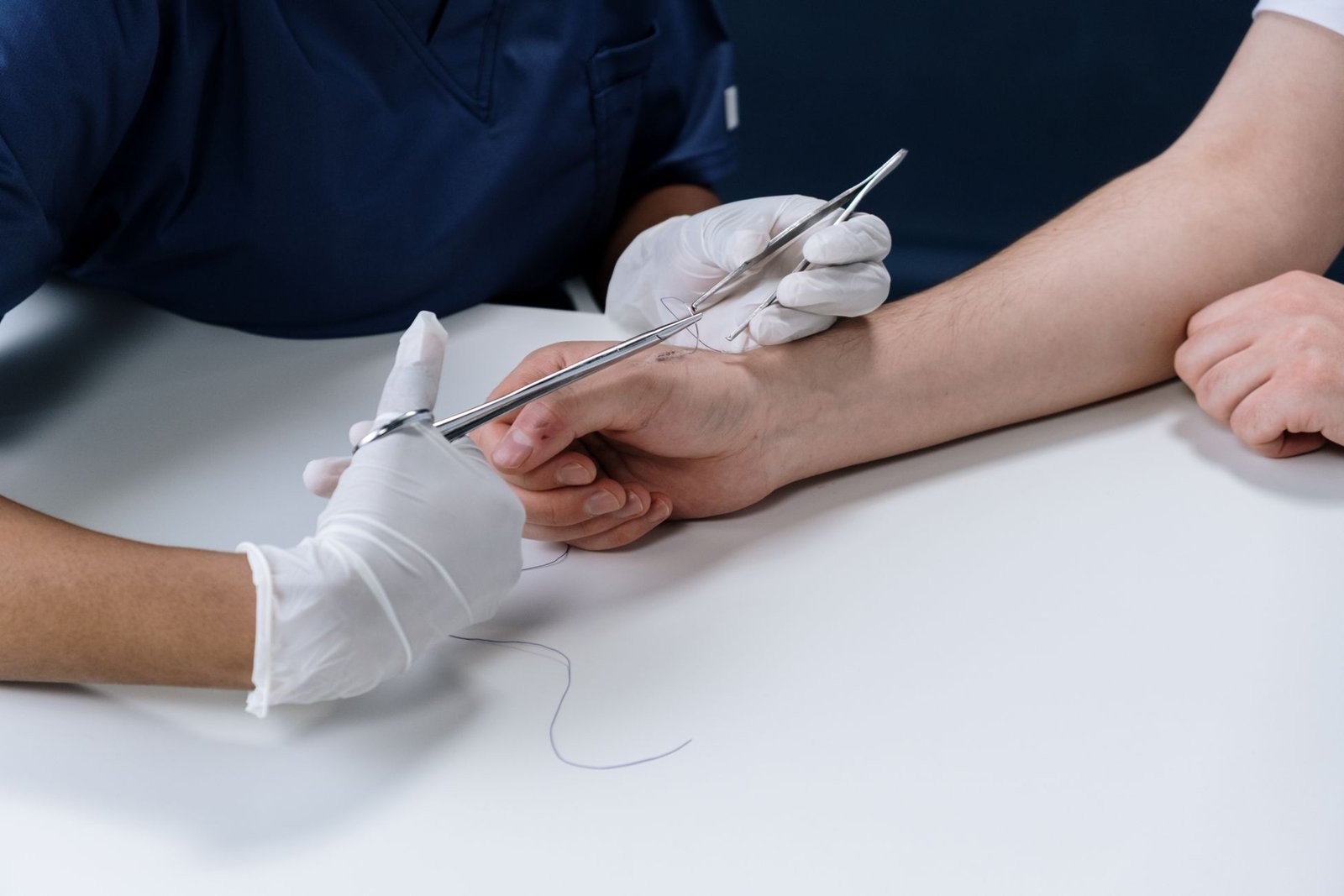 Suturing of Minor Wounds care photograph