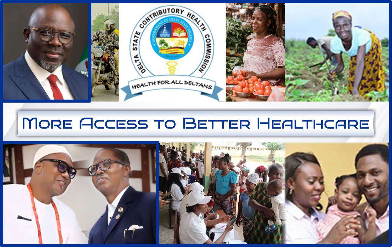 Original DSCHC campaign collage showing access to better healthcare