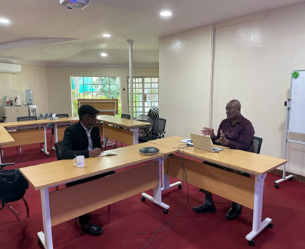 Technical presentation session in Nairobi with Kenya National Health Insurance Authority and PharmAccess Foundation